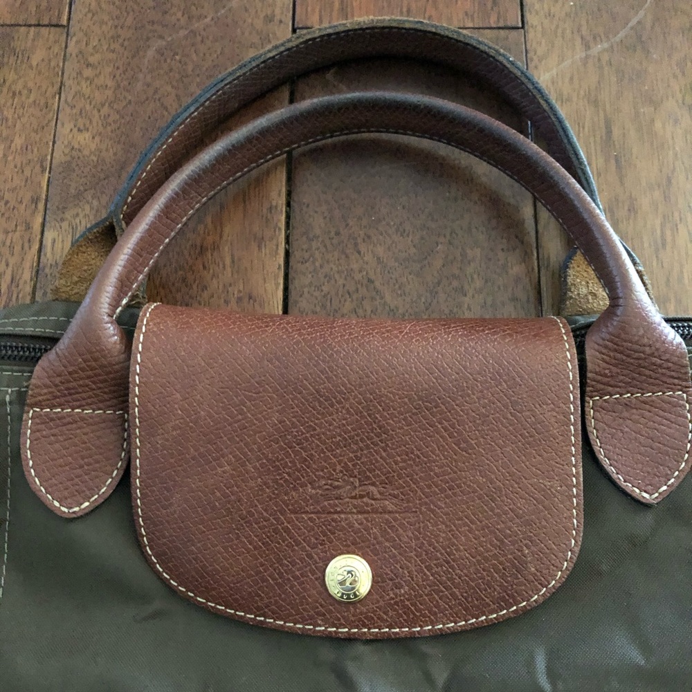 Longchamp Le Pliage Large tote - beautiful olive